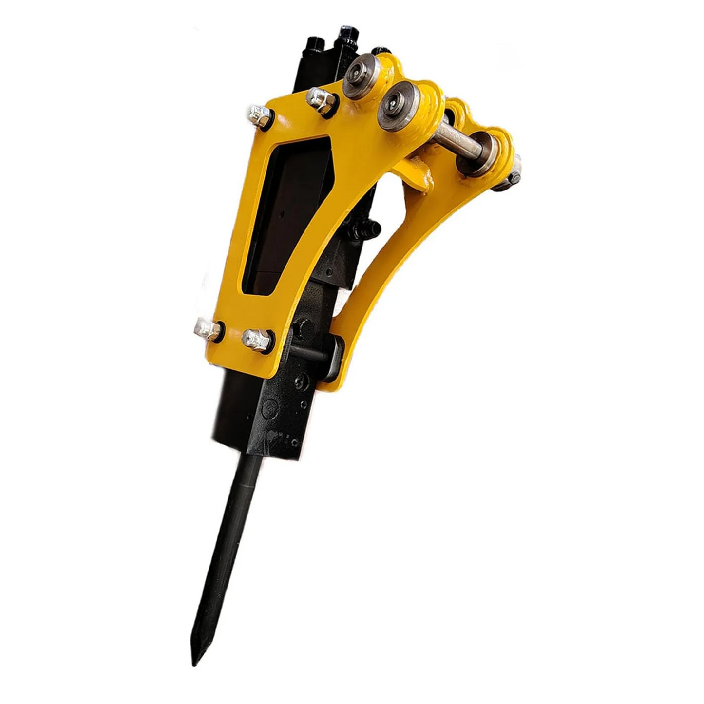 MMS Hammer Breaker, Hydraulic Concrete Breaking, Rock Chiseling, Powerful Drilling Tool for 0.8-1 Ton Mini Excavator