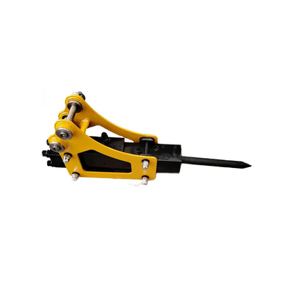 MMS Hammer Breaker, Hydraulic Concrete Breaking, Rock Chiseling, Powerful Drilling Tool for 0.8-1 Ton Mini Excavator