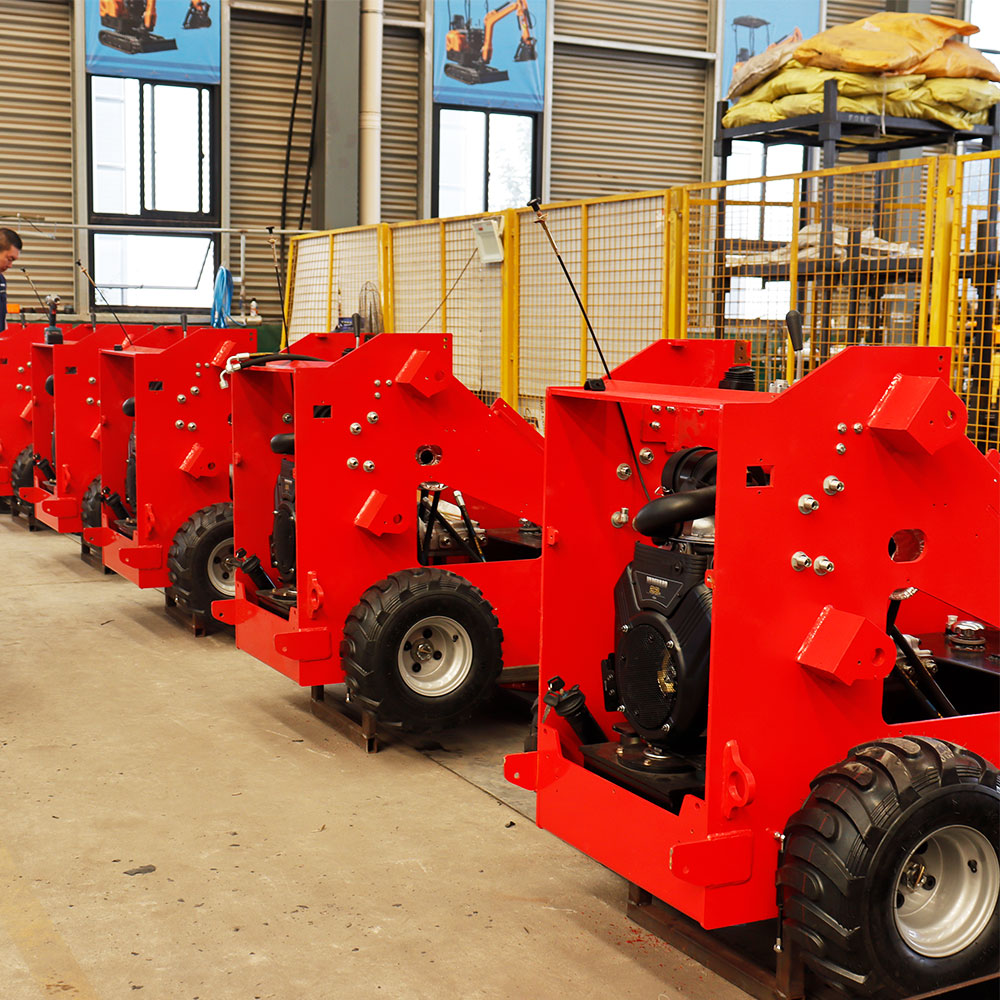 MS380L 22 HP, 800 Kg Mini Stand On Skid Steer Wheel Loader