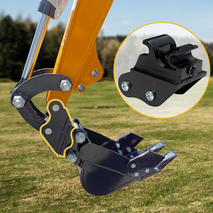 MMS Mechanical Quick Hitch Attachment for Mini Excavator Digger