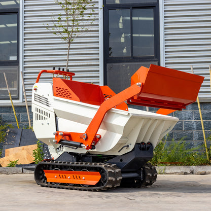 MS5050 6.5HP, 1100Lbs Load Capacity Mini Crawler Dumper, B&S Engine