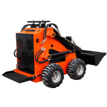 MS380L 22 HP, 800 Kg Mini Stand On Skid Steer Wheel Loader