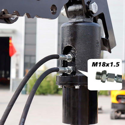 MMS 200mm/300mm Auger Hydraulic Driven Suitable for Drilling and Digging Holes with 0.8-2 Tons Mini Excavators