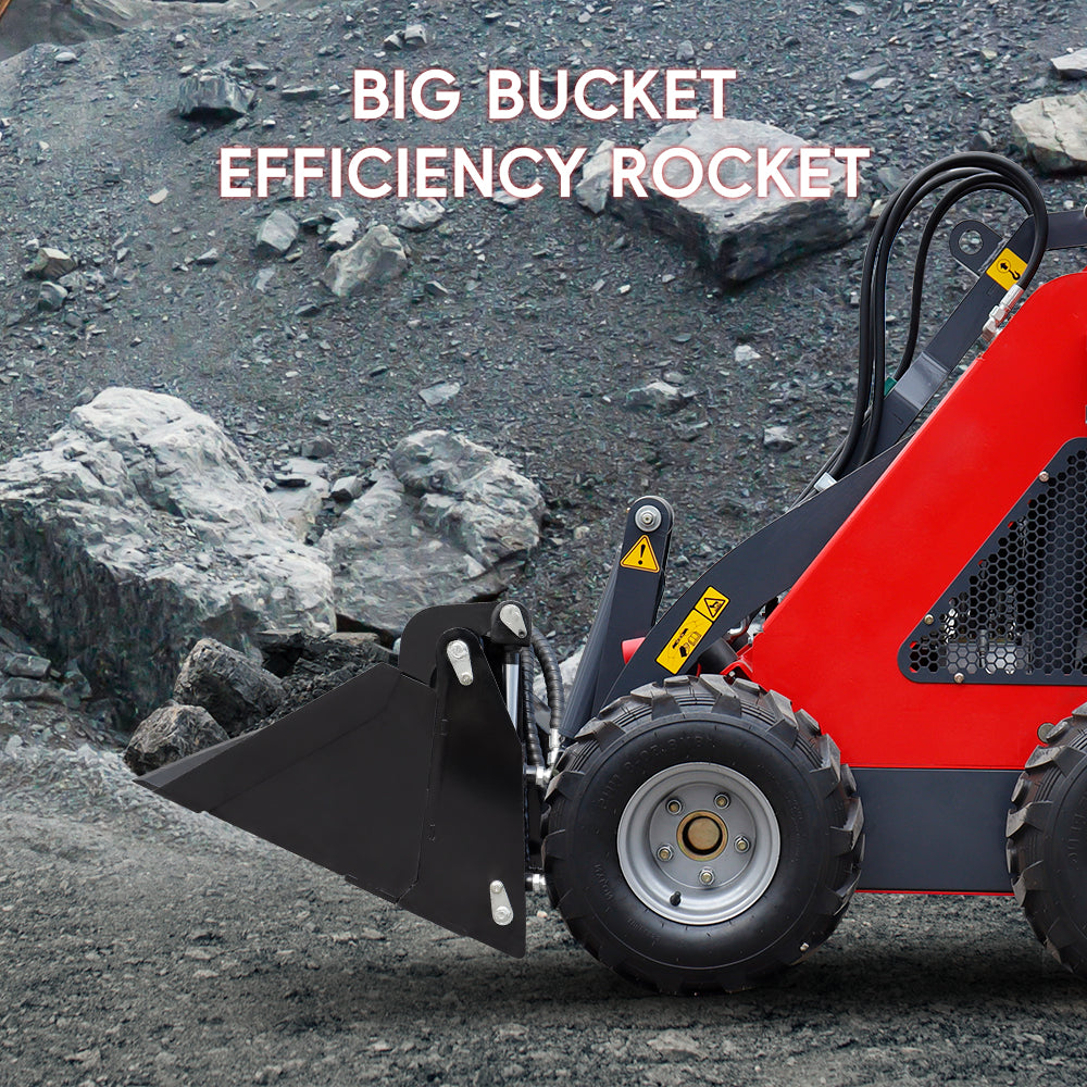 MMS 4-in-1 Bucket Attachment for Mini Skid Steer Loader